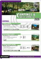 Guide Campings Larzac Vallées 2026